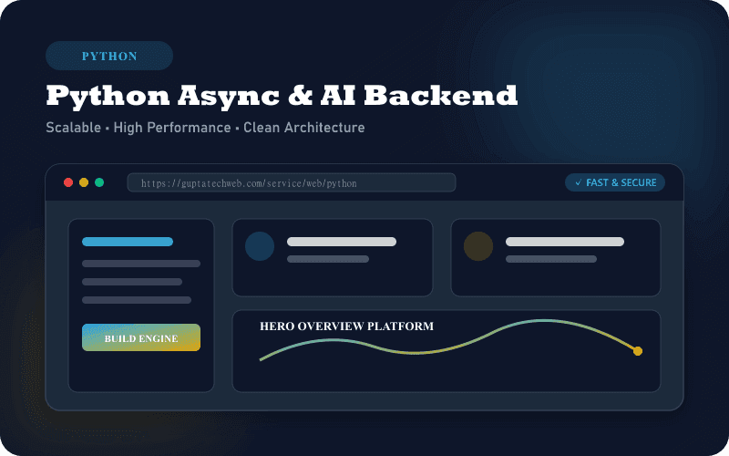 Custom Python Web & AI Backend Development